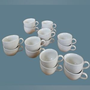 *Tuxton Cappuccino Cups Set of 16